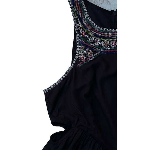 Billabong Juniors Sol Shining Off Black Cut out Dress Size L JD09ASOL - Picture 8 of 14